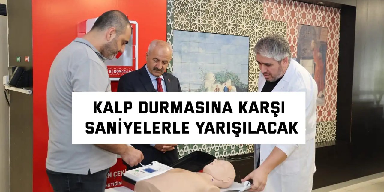 Kalp durmasına karşı saniyelerle yarışılacak