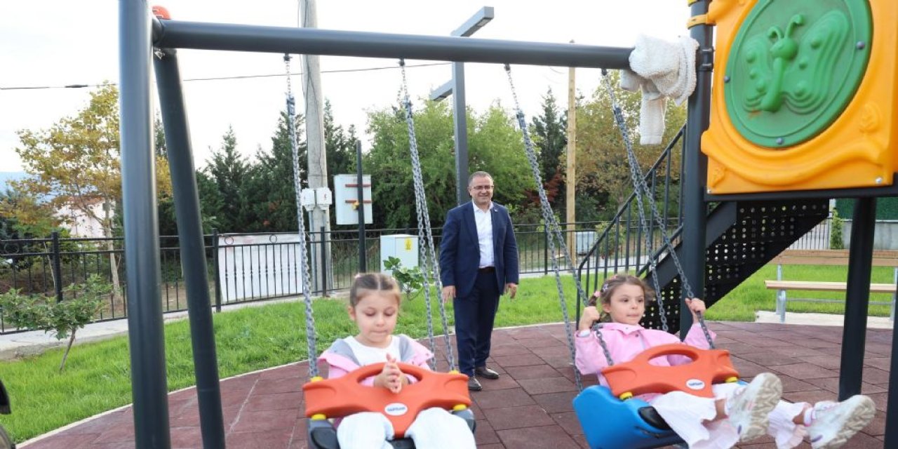 Derince'ye yeni bir park