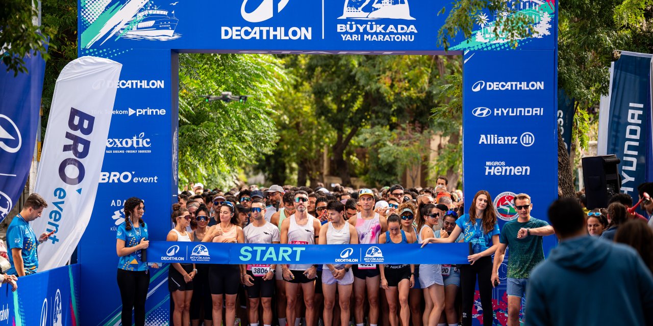 Decathlon Büyükada Yarı  Maratonu Gerçekleşti