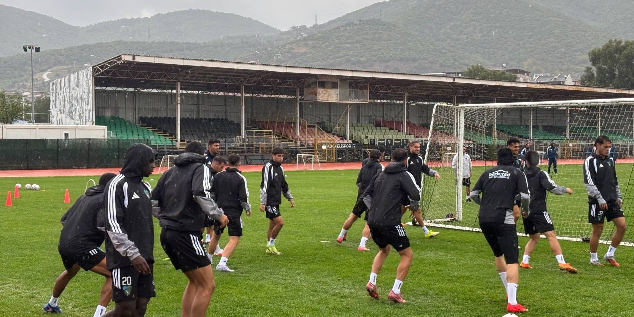 Kocaelispor, Beşiktaş maçı hazırlıklarını sürdürdü