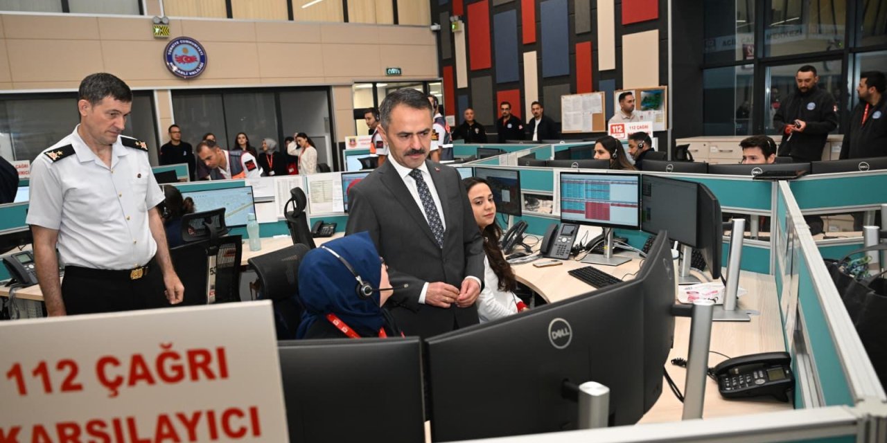 Vali Aktaş’tan İnceleme Ziyareti