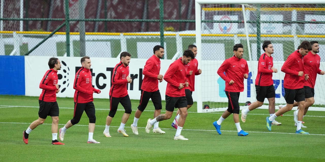 A Milli Takım, Belçika  maçının hazırlıklarına başladı