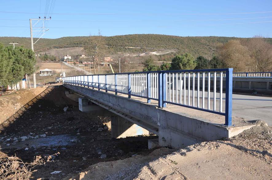 Tavşanlı köprüsü tamamlandı