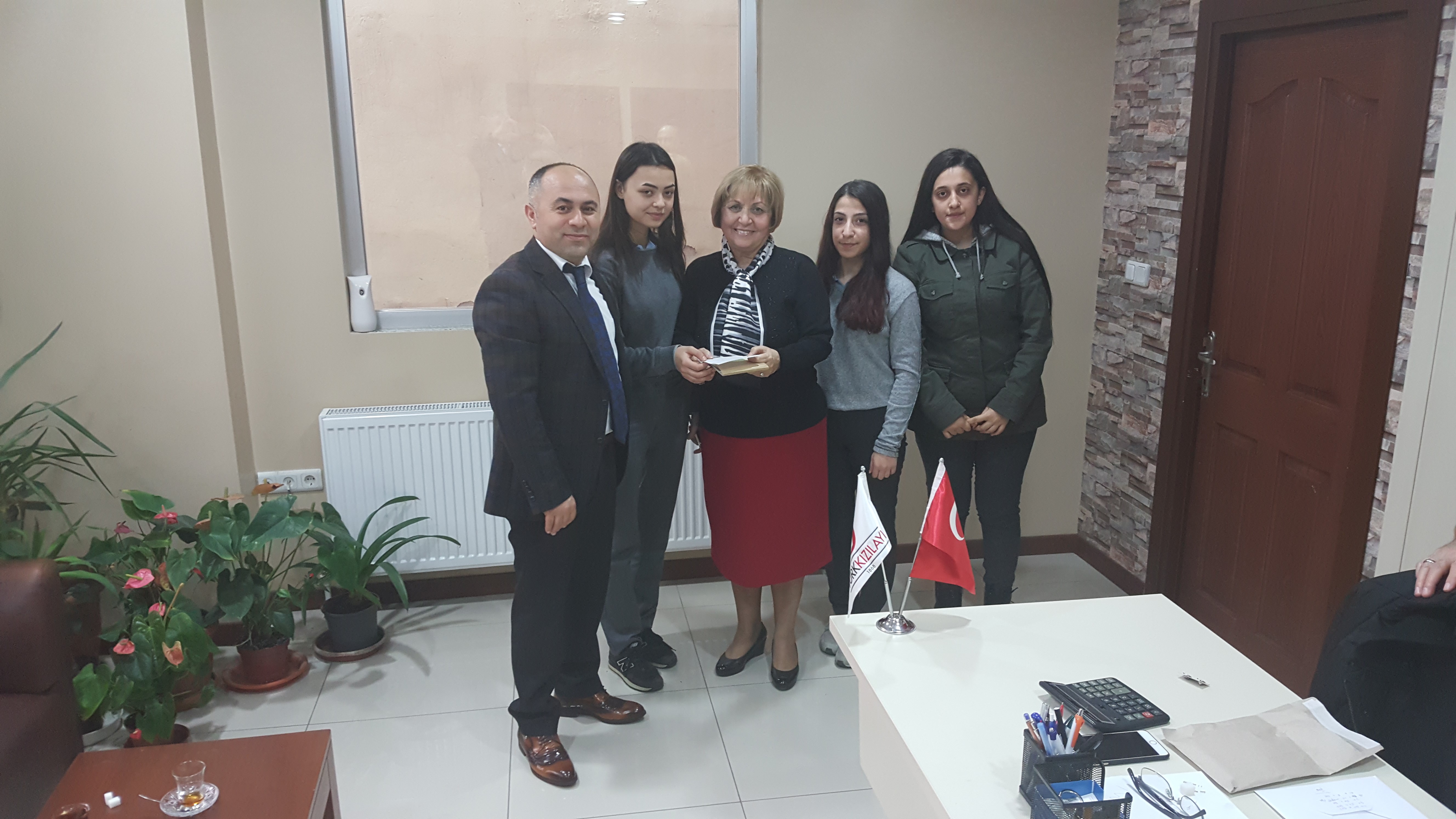 GTO Vakfı öğrencilerinden Halep’e yardım