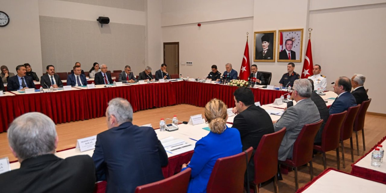 Güvenlik ve Asayiş  Verileri Değerlendirildi