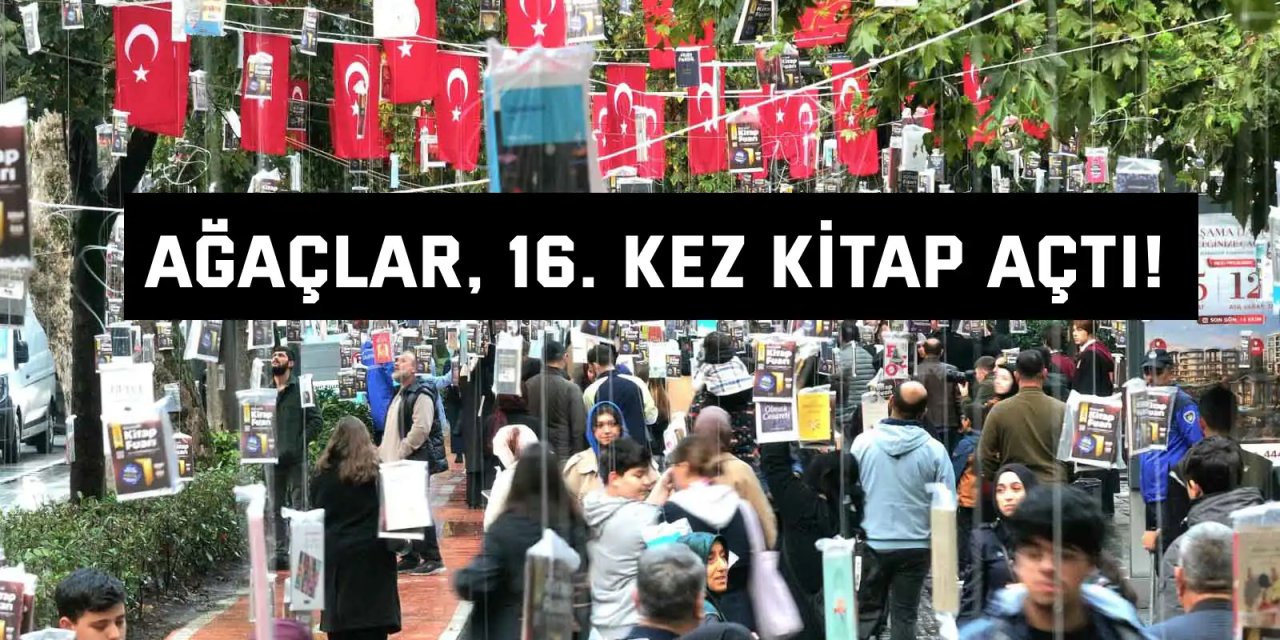 Ağaçlar, 16. kez kitap açtı!