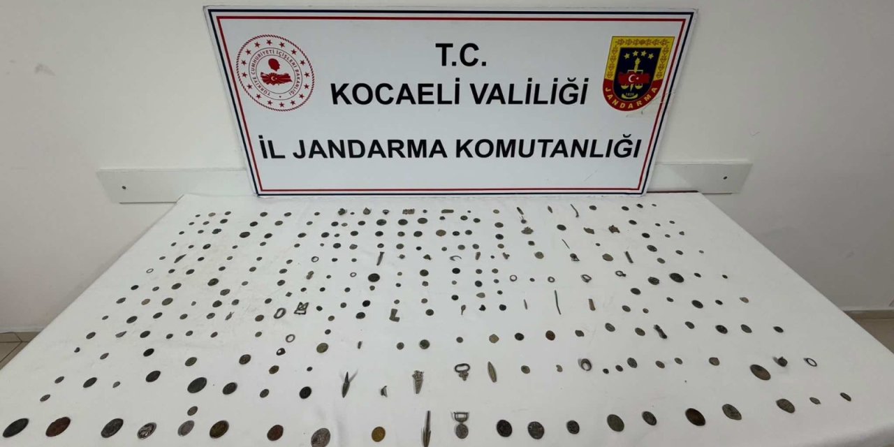 Kocaeli’de 511 parça tarihi eser ele geçirildi!