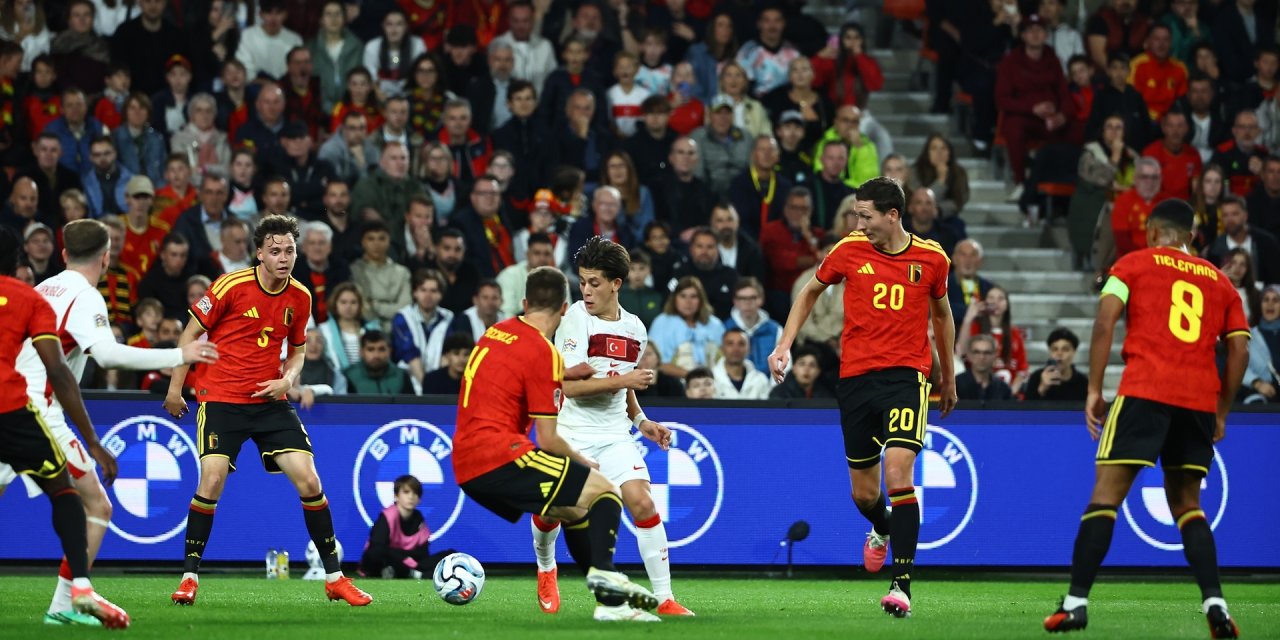 UEFA Uluslar Ligi: Belçika: 3 - Türkiye: 0