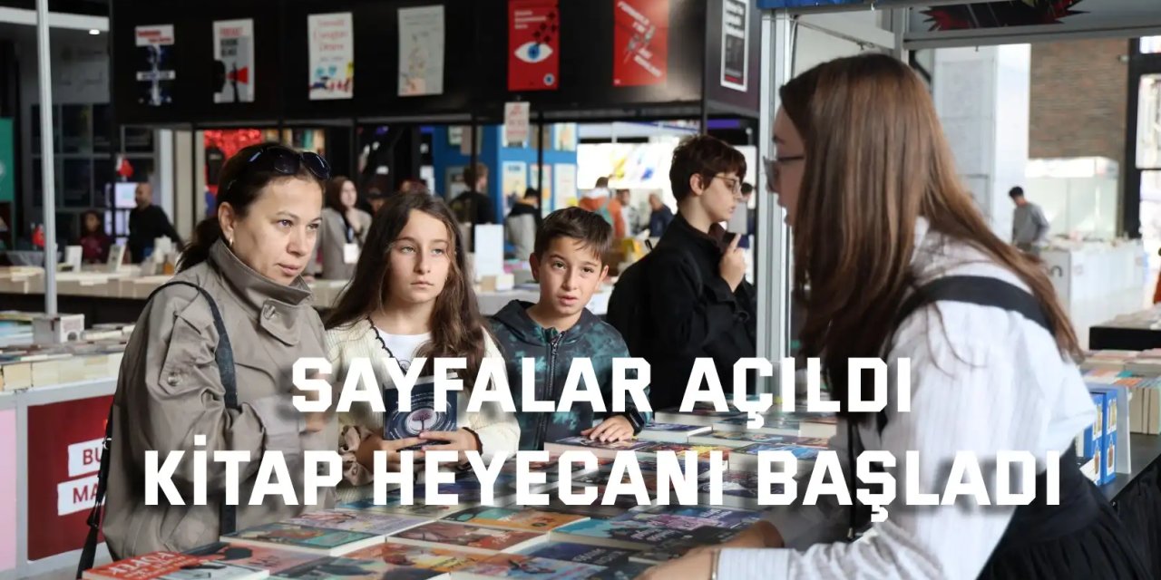 Her yaştan okur bu fuarda