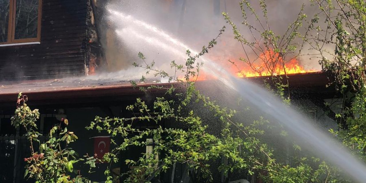 Evinde çıkan yangında zor anlar yaşamıştı;  “Varlığınız daim olsun”