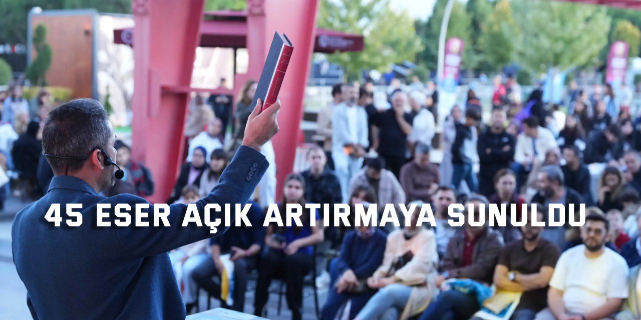 Kitapseverler bu kez açık artırmada buluştu