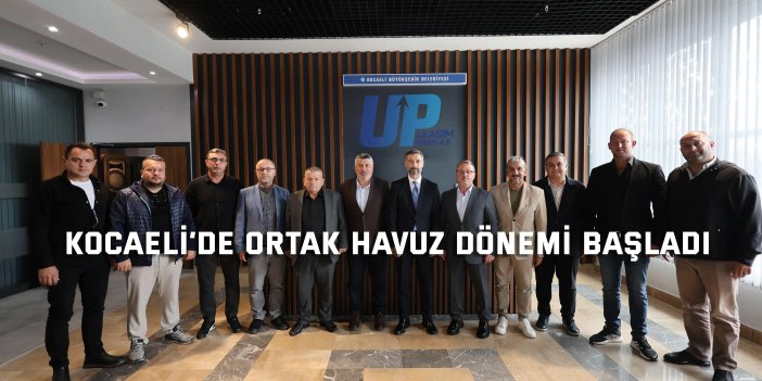 Kocaeli’de ortak havuz dönemi başladı