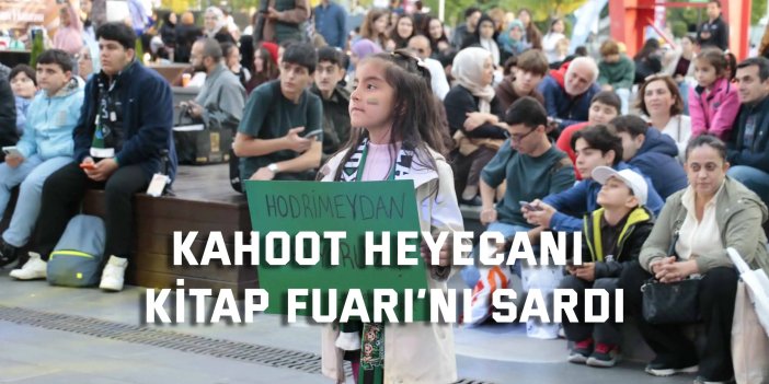 Kahoot heyecanı  Kitap Fuarı’nı sardı