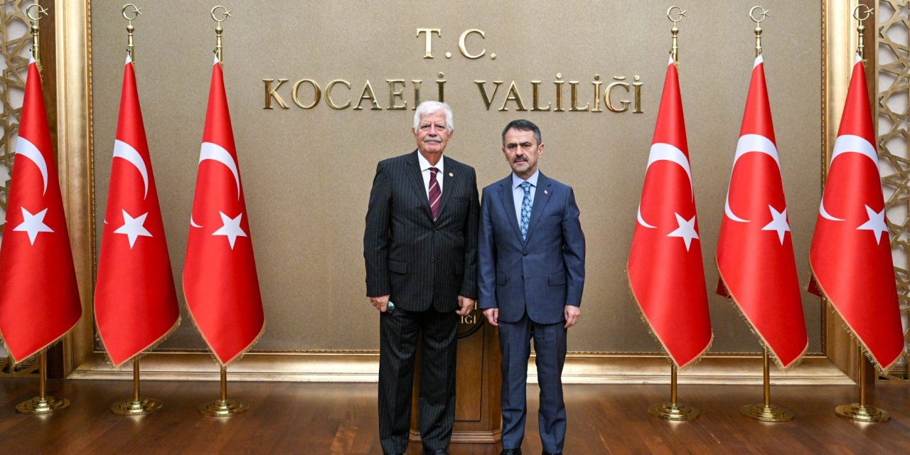 Eski Bakanı Dinç’ten  Vali  Aktaş’a Ziyaret