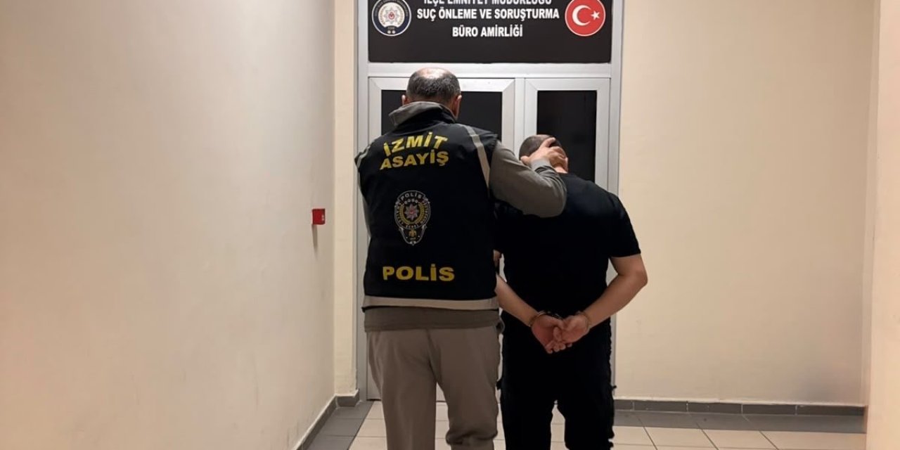 Silahlı Yağma ve Yaralama Hükümlüsü İzmit’te Yakalandı