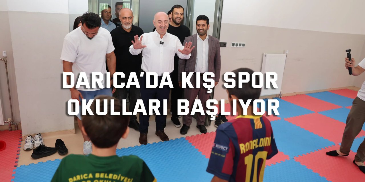 Darıca’da kış spor okulları başlıyor