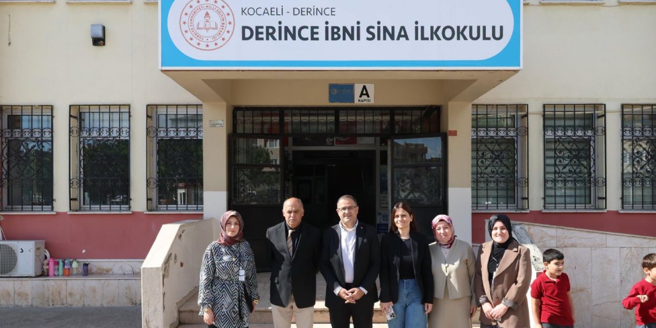 Başkan Gökçe'den okul ziyaretleri