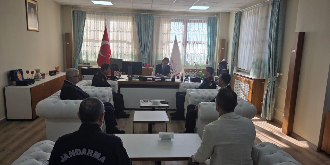 Vali Aktaş’tan Gönderme  Merkezi’ne Denetim