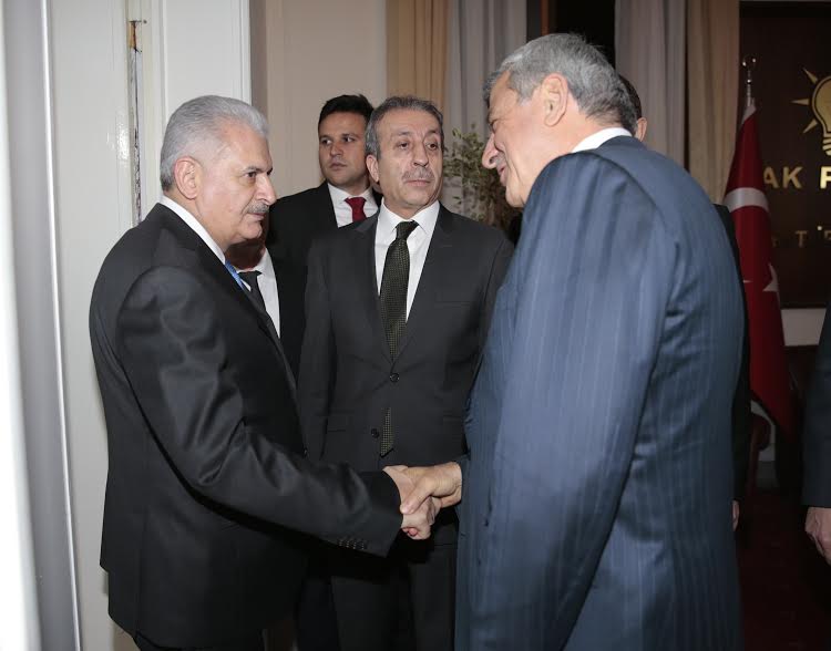 Karaosmanoğlu Başbakan ile görüştü