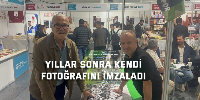 Kitap Fuarı’nda 46 yıllık hatıra