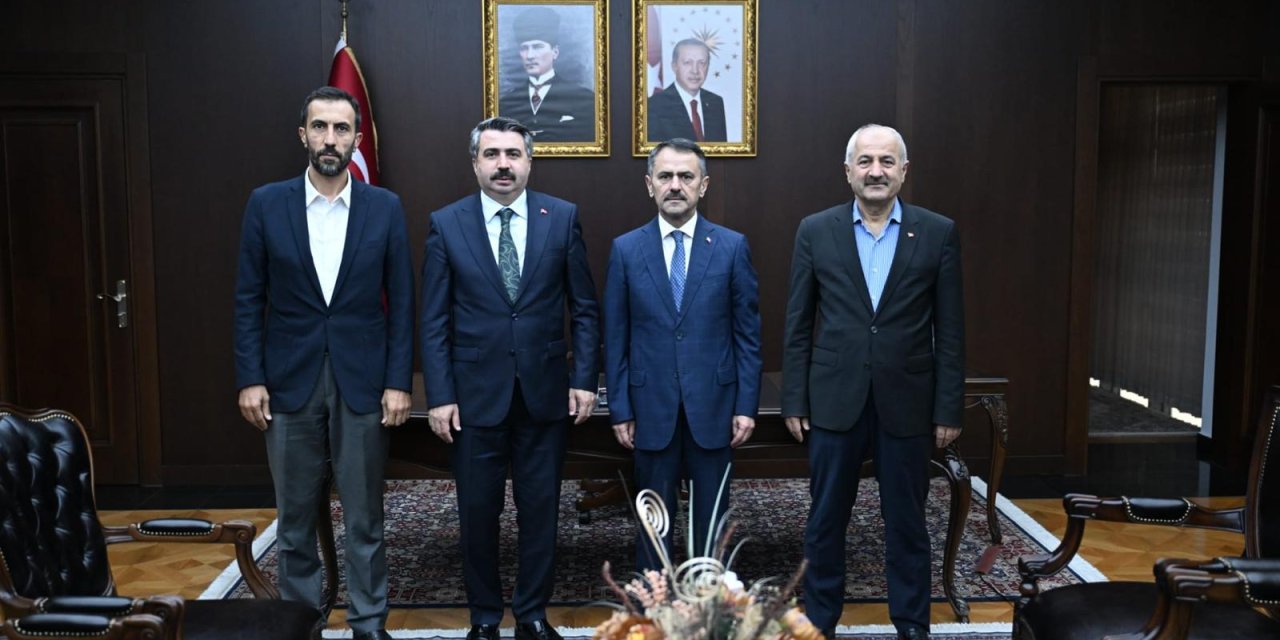Vali Aktaş'ı Ziyaret Ettiler