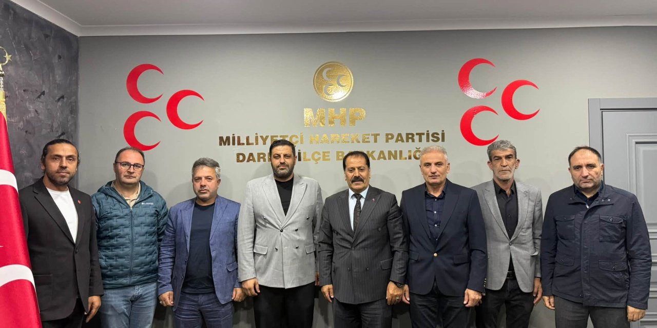KEDFE'den MHP  Darıca'ya Ziyaret