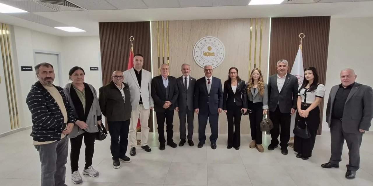 CHP'den Kaymakam   Özyiğit'e Ziyaret