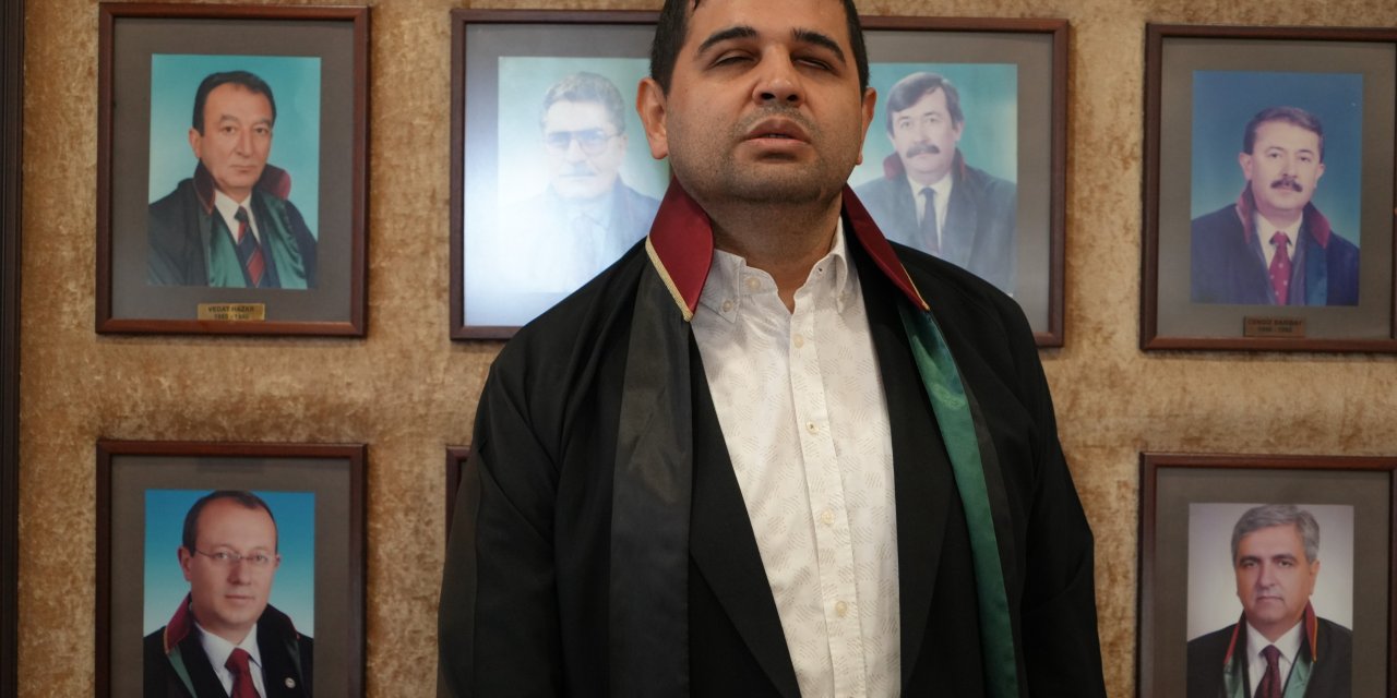 Görme engelli avukat Kocaeli   Barosu başkanlığına aday oldu