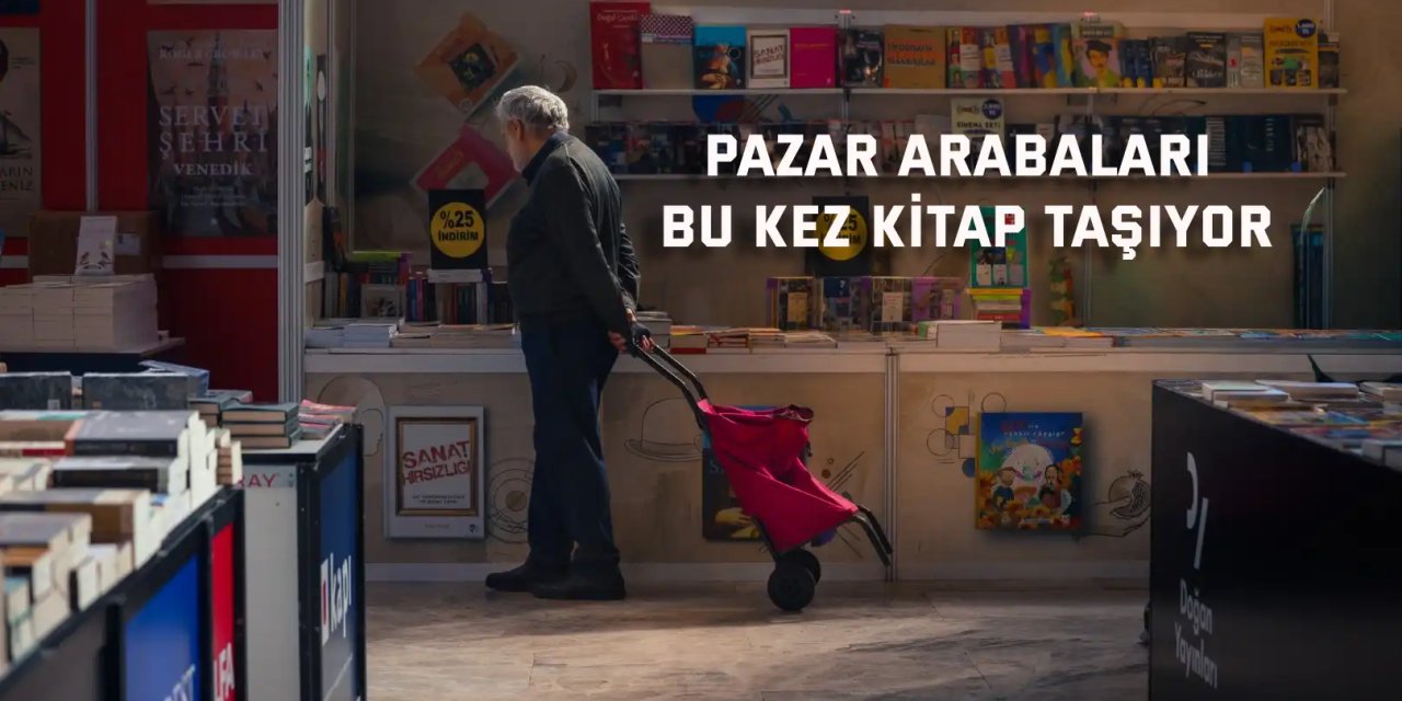 Valizler bu kez kitaplarla doluyor