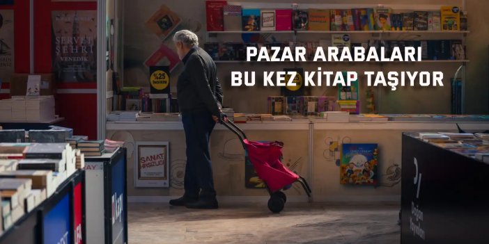 Valizler bu kez kitaplarla doluyor