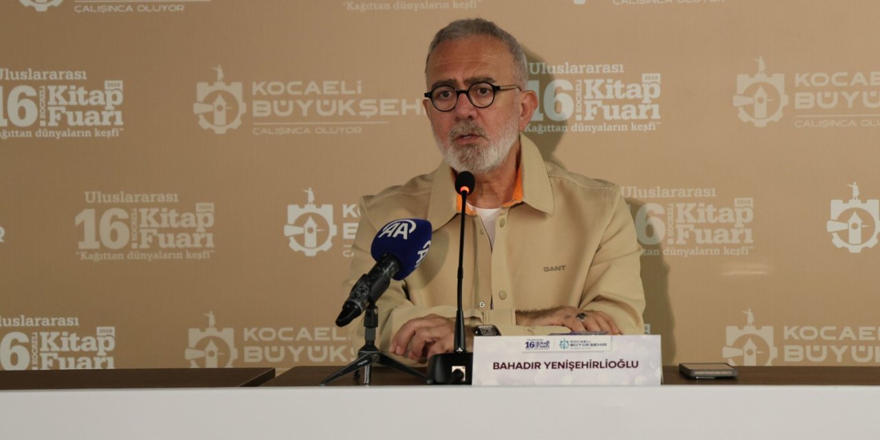 Yenişehirlioğlu, Kocaeli Kitap Fuarı’nda konuştu