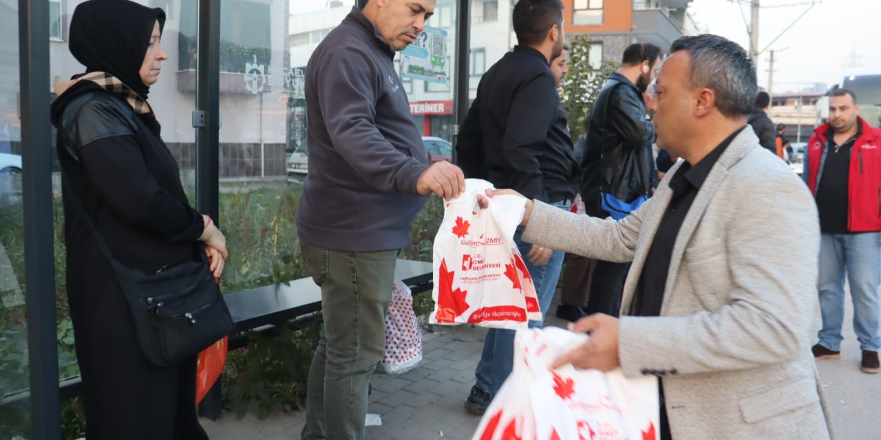 Başkan Vekili Lütfü Obuz güne emekçileri ziyaret ederek başladı