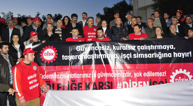 Kıdem tazminatı için kitlesel yürüyüş