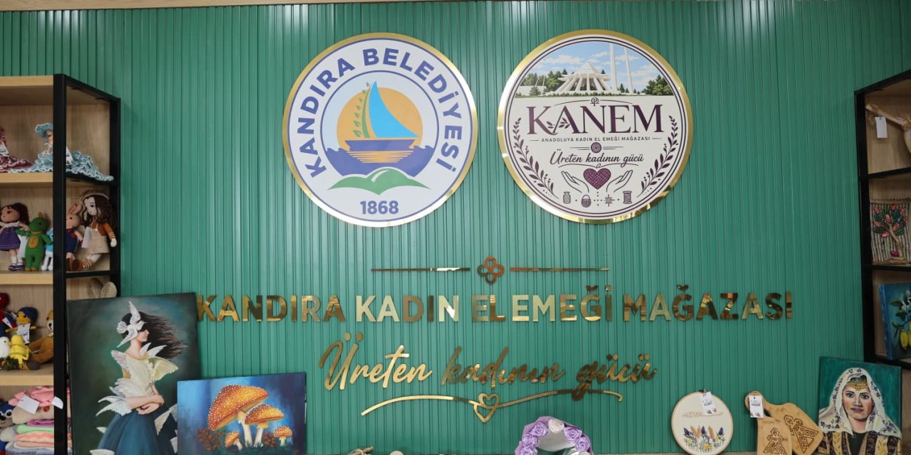Kandıra Kadın El Emeği Mağazası 16 Ekim’de Açılıyor