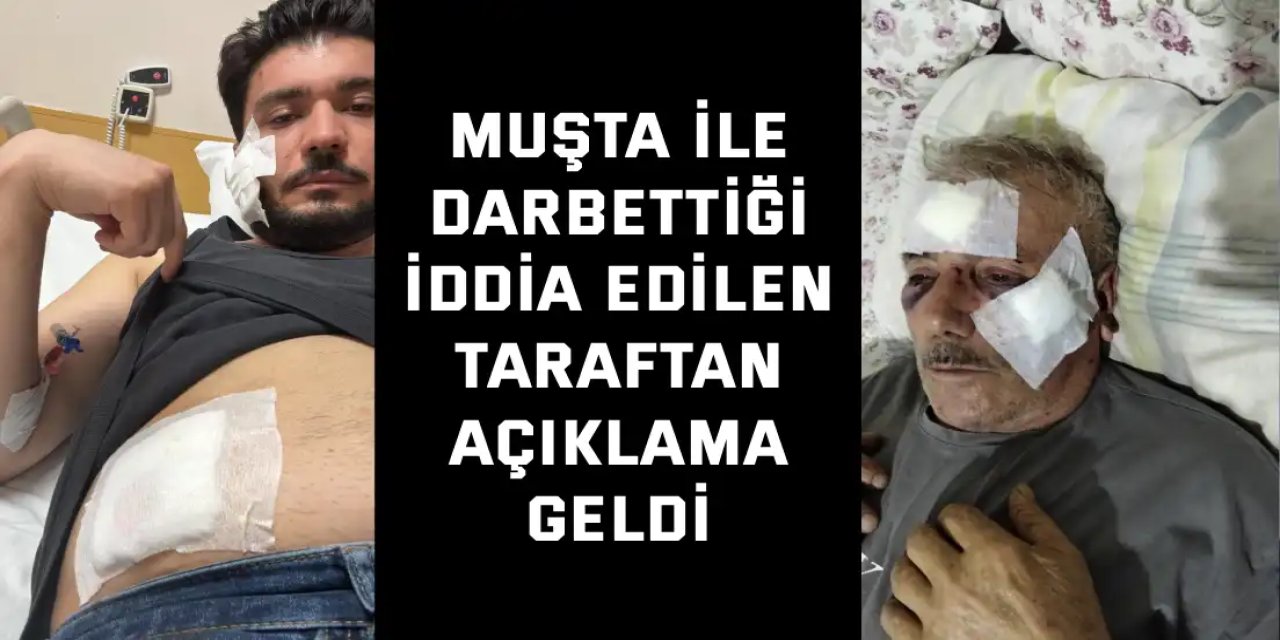 Muşta ile darbettiği iddia edilen taraftan açıklama geldi