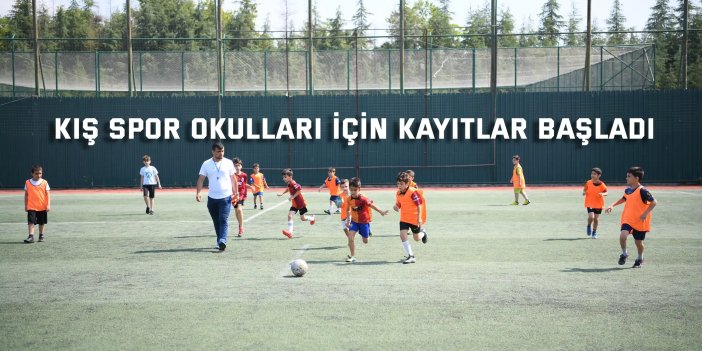 Kış spor okulları için kayıtlar başladı