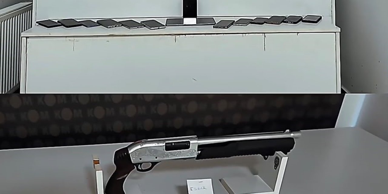 Silah paylaşımı yapan 17 şüpheli yakalandı