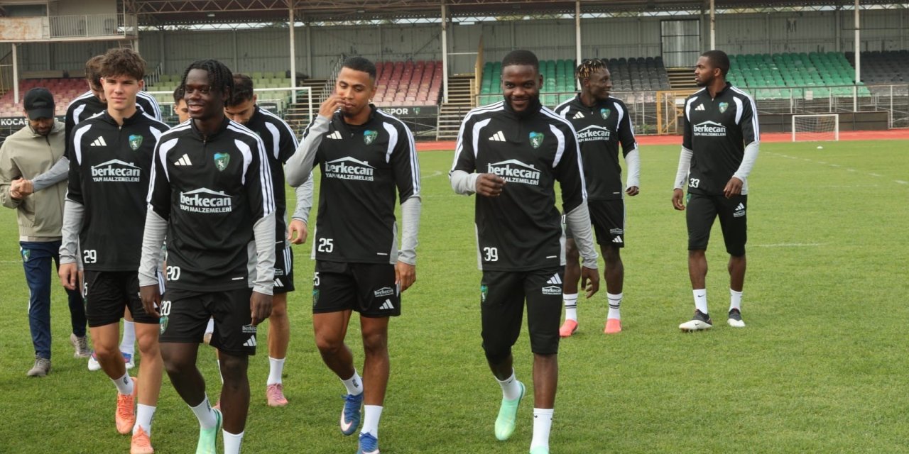 Kocaelispor, Göztepe maçının   hazırlıklarını sürdürdü