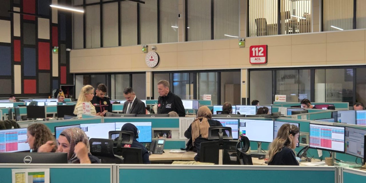 20 Saatte 5 Bin 189 Vaka Değerlendirildi