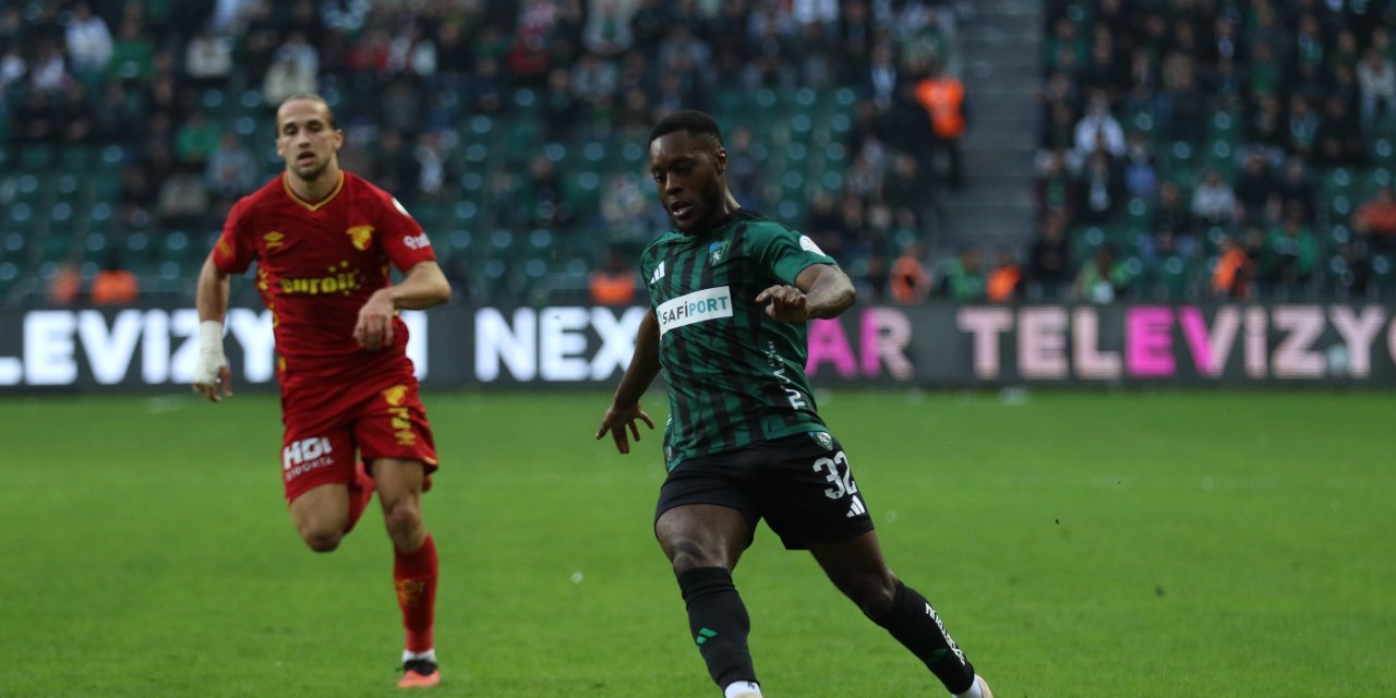 Trendyol Süper Lig: Kocaelispor: 1 - Göztepe: 2 (Maç sonucu)