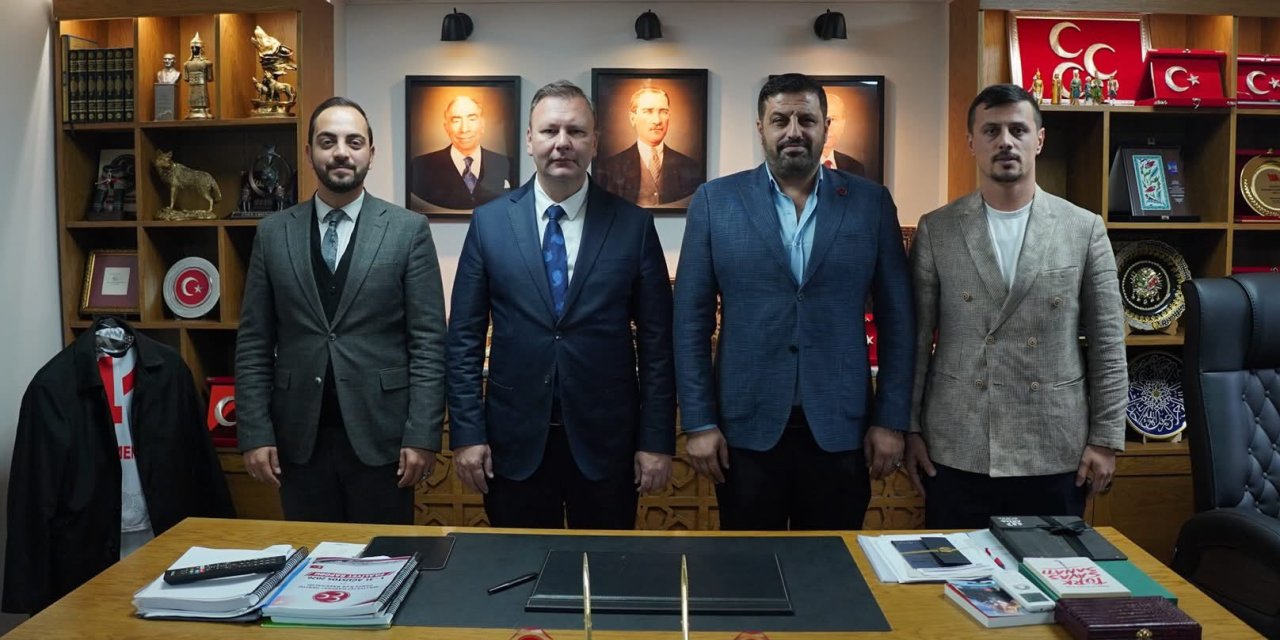MHP Darıca’dan İl Başkanına Ziyaret