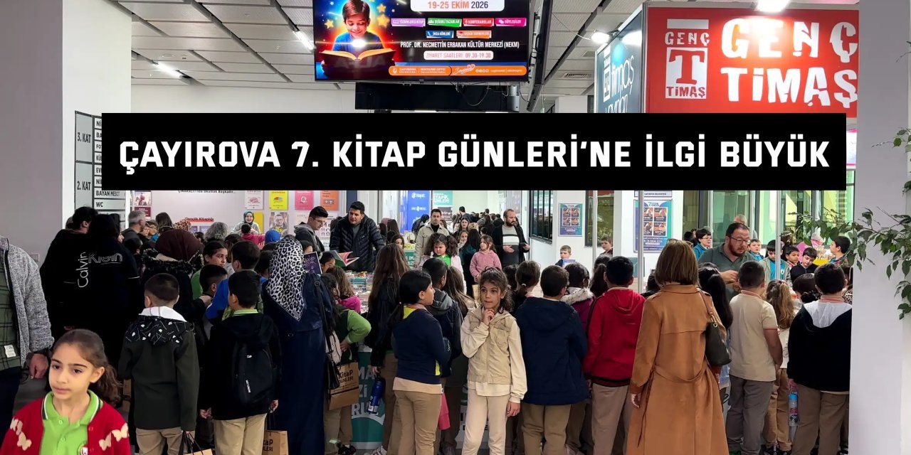 Çayırova 7. Kitap Günleri’ne ilgi büyük