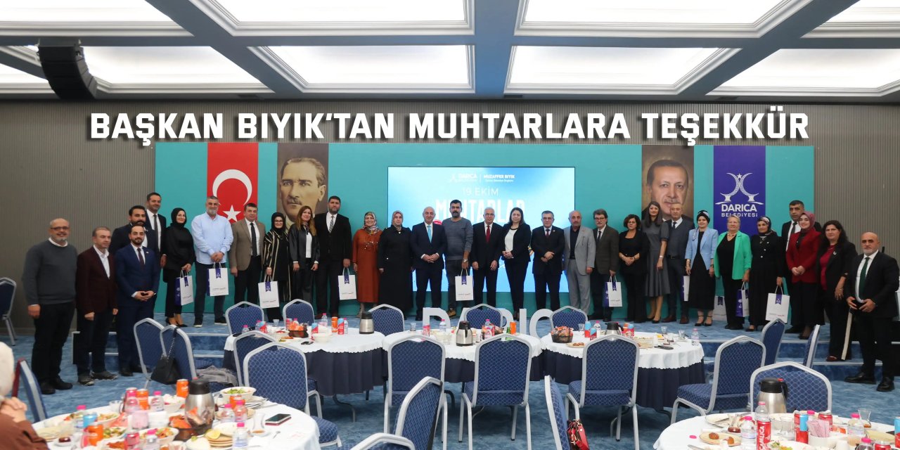 Başkan Bıyık: “Muhtarlarımız vatandaşlarımızla aramızdaki en güçlü bağ”