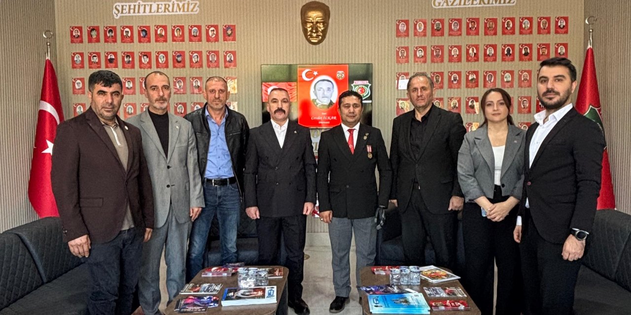 Şehit ve Gazi Derneğine Hayırlı Olsun Ziyareti