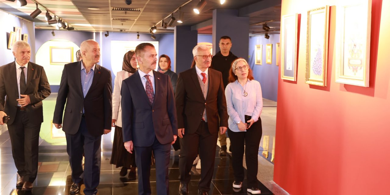 Vali Aktaş, GESMEK  Sergisini Ziyaret Etti