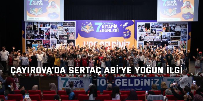 Çayırova’da Sertaç Abi’ye yoğun ilgi