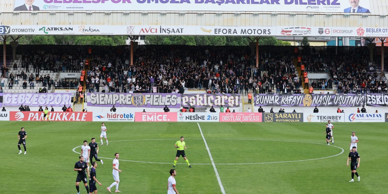 Gebzespor’dan şampiyonluk yolunda: 4-1!