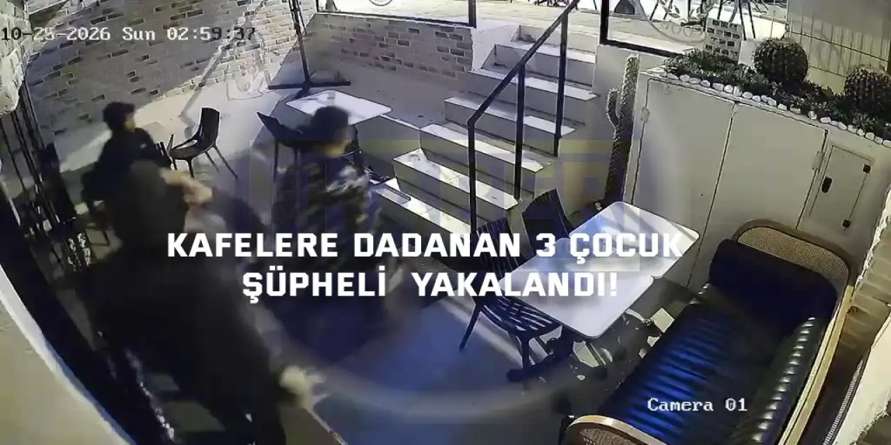 Kafelere Dadanan 3 Çocuk Şüpheli  Yakalandı!