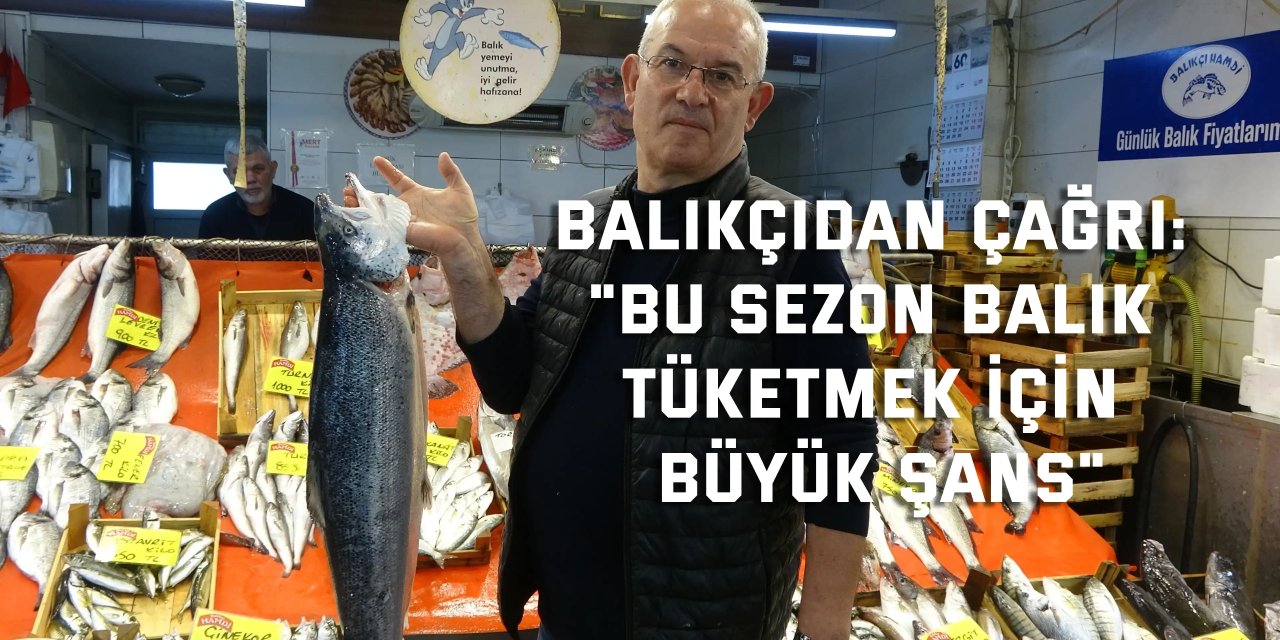Balıkçıdan çağrı: "Bu sezon balık tüketmek için büyük şans"