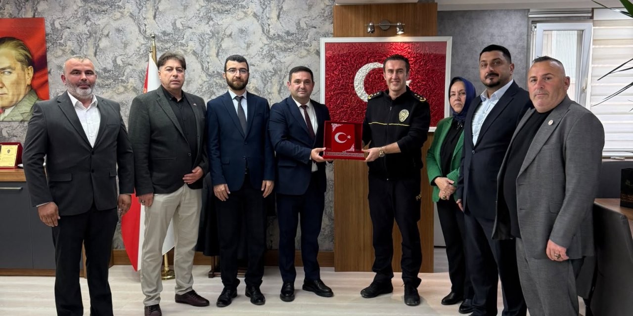 MHP'den Emniyet  Müdürüne Ziyaret